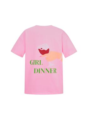 Pink Shirt mit Rücke-Print , drei verschiedene Größen 