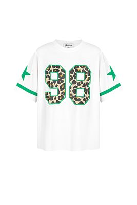 Shirt mit Zahlen, Leo und Sternen Akzente Print  , drei verschiedene Größen 