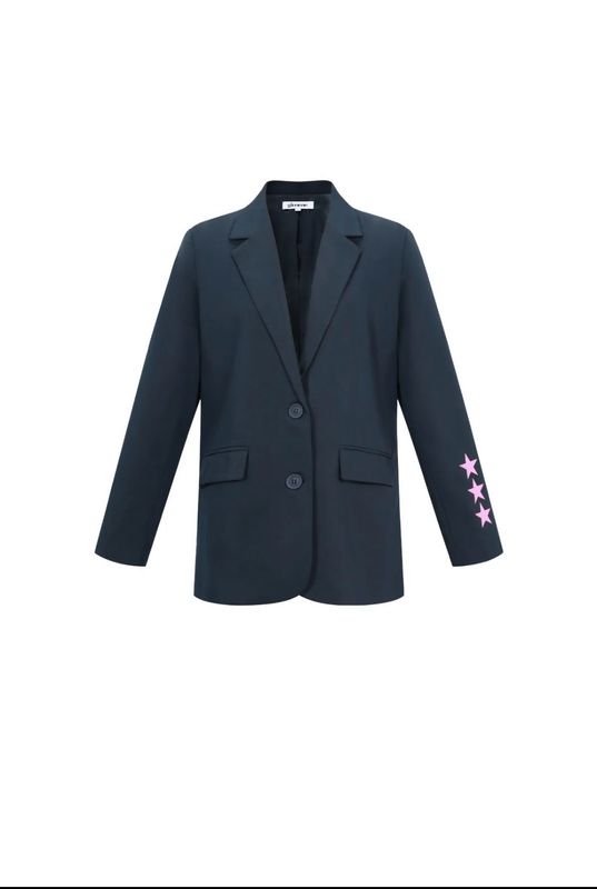 Blazer dunkelblau mit Smileys Akzente , drei verschiedene Größen