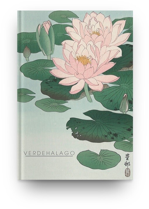 [016] Libreta Flor japonesa I de Ohara Koson