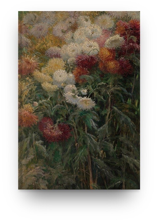 [049] Libreta Flores de Gustave Caillebotte