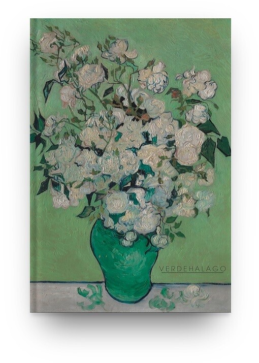 [036] Libreta Van Gogh Rosas