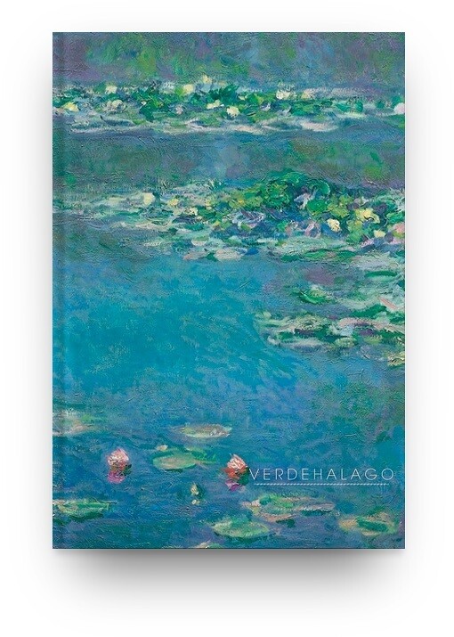 [007] Libreta Claude Monet nenúfares