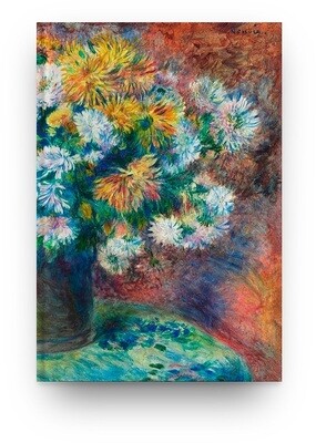 [054] Libreta Pierre-Auguste Renoir Crisantemos