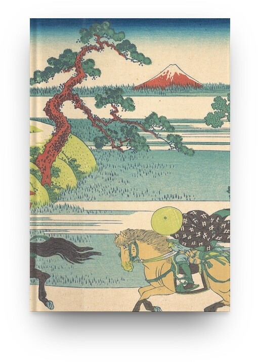 [044] Libreta Katsushika Hokusai Monte