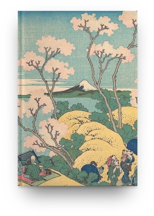 [026] Libreta Katsushika Hokusai Fuji