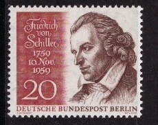 Timbre Friedrich Schiller