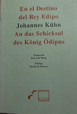 Johannes Kühn, En el destino del Rey Edipo