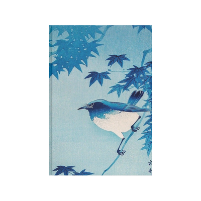 Pájaro en rama de arce