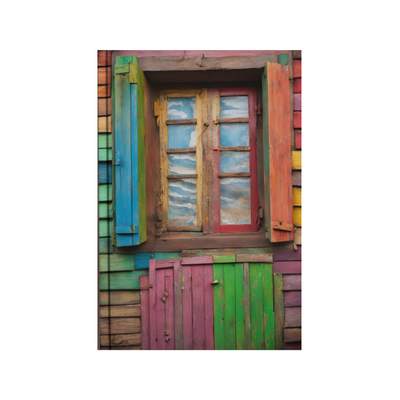 Ventana colorida