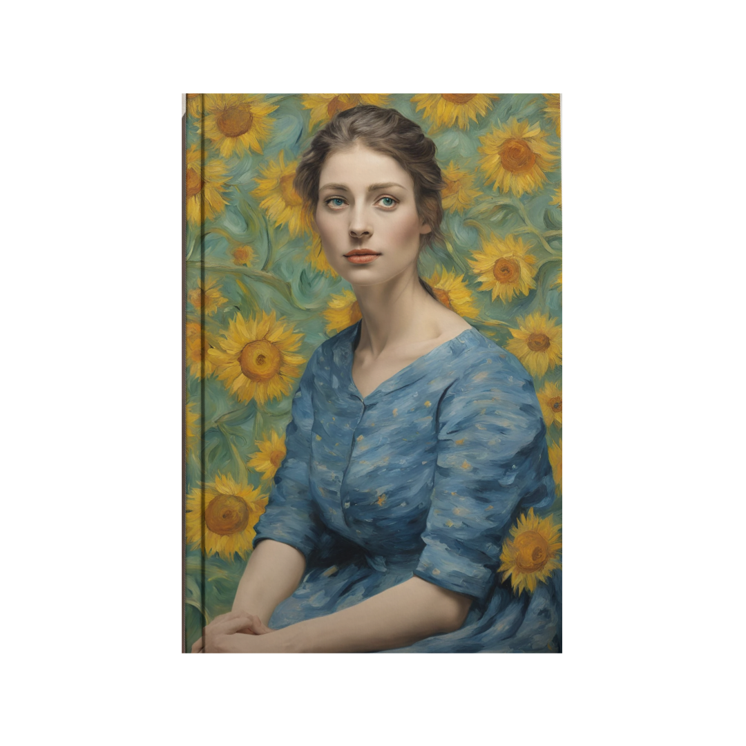 Mujer con flores 02