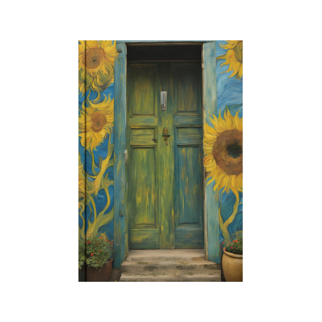 Puerta Colorida Gogh