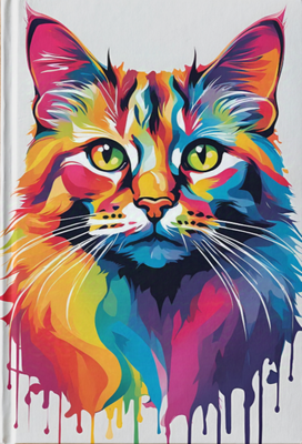 Gato colorido 02