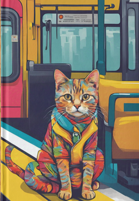 Gato en el metro