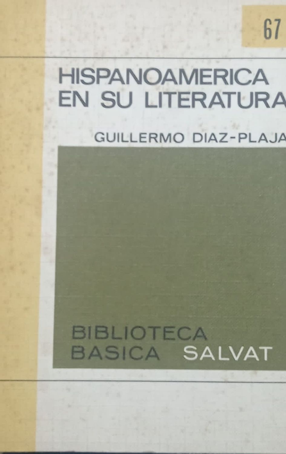 Hispanoamérica en su literatura