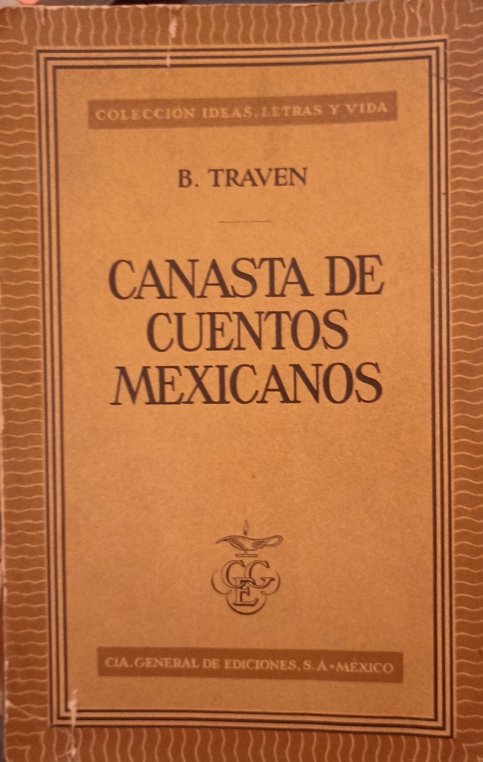 Bruno Traven, Canasta de cuentos mexicanos 