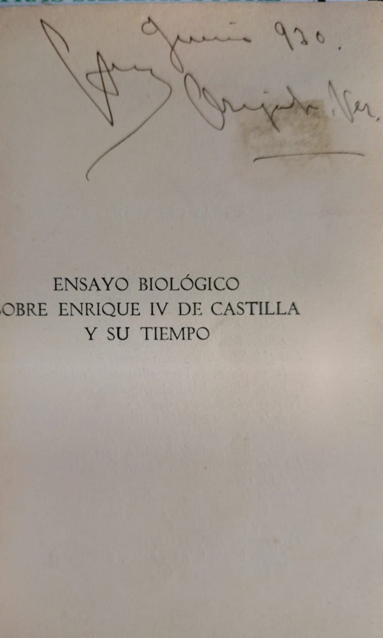 Ensayo biológico sobre Enrique IV de Castilla y su tiempo