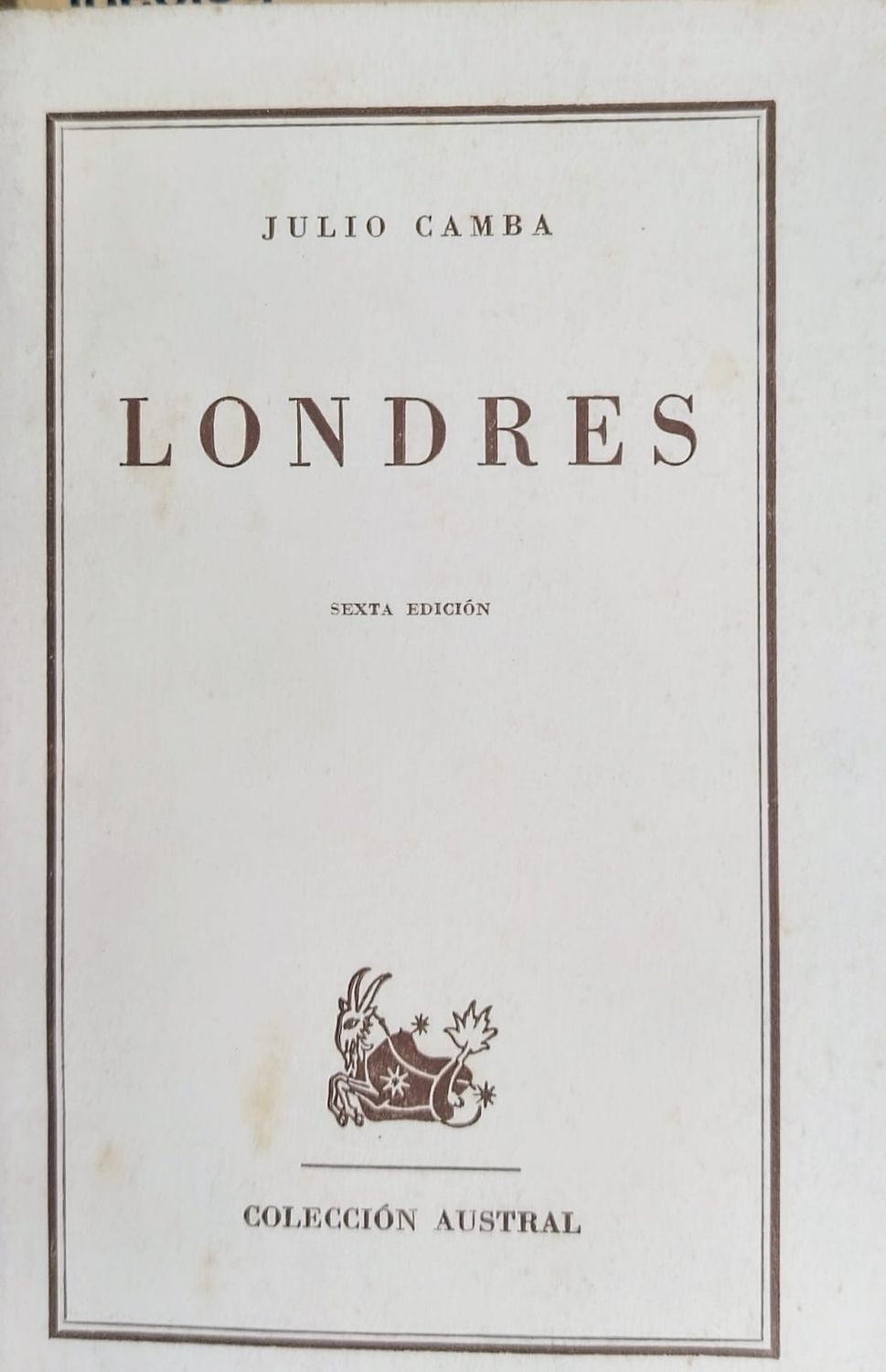Julio Camba, Londres