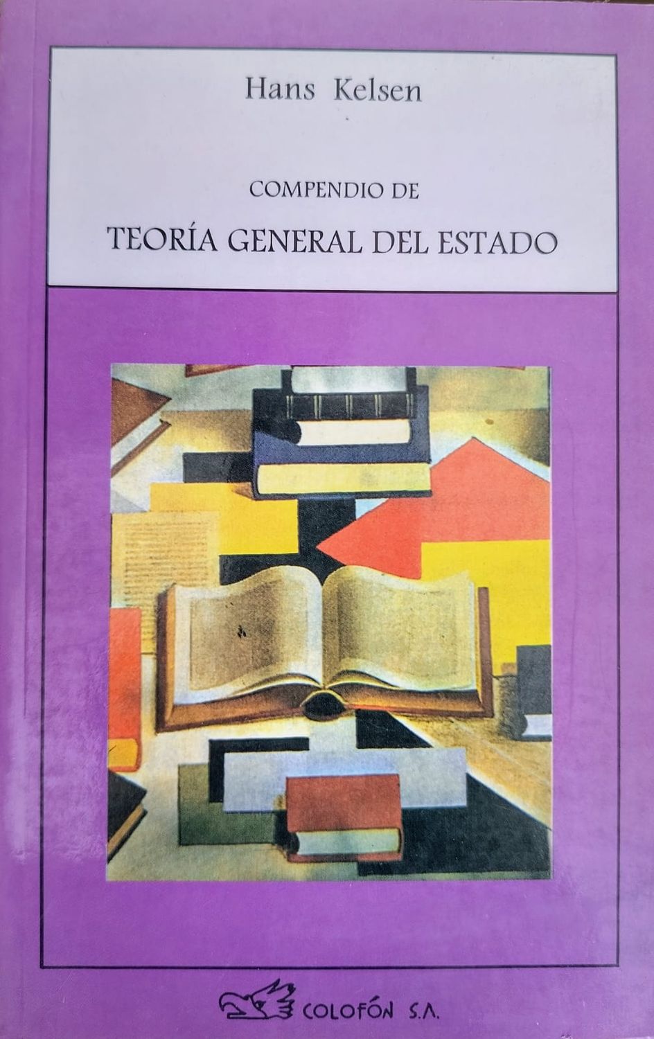 Kelsen, Compendio de teoría general del derecho
