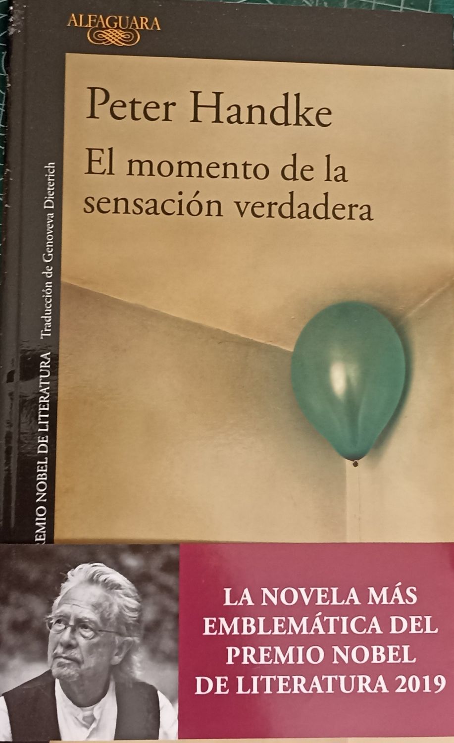 Peter Handke, El momento de la sensación verdedera