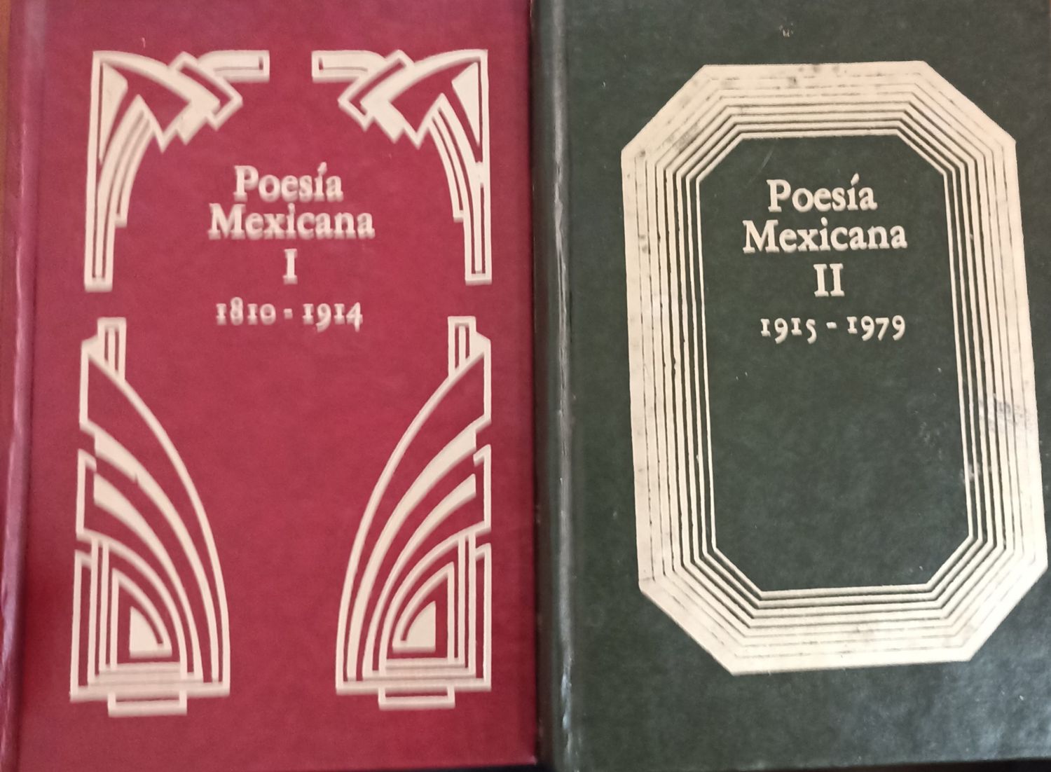 Poesía Mexicana 1810-1979 2 tomos
