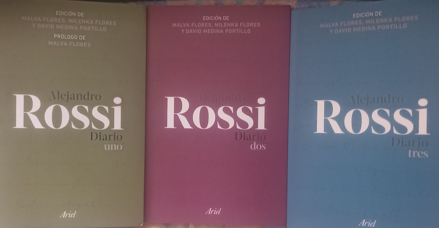Alejandro Rossi, Diarios. 3 tomos