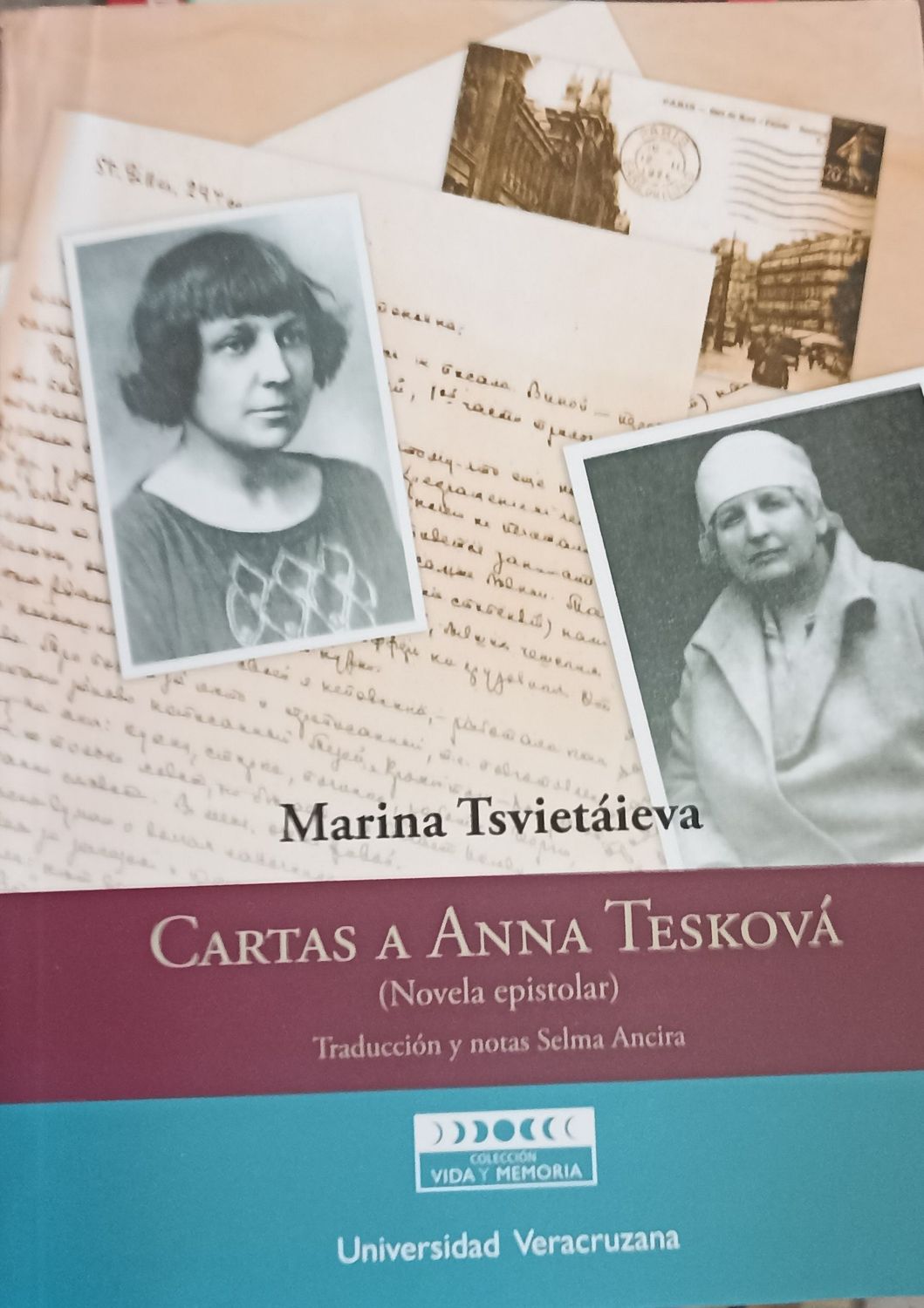 Cartas a Anna Tesková de Marina Tsvietáieva