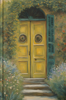{086} Puerta colorida Monet