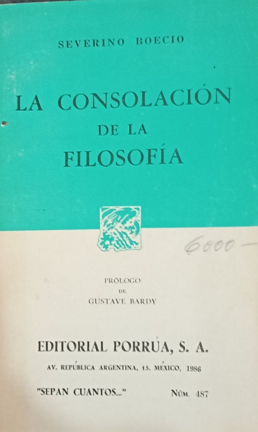 La consolación de la filosofía