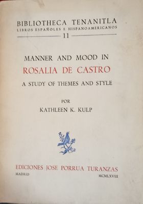 Manner and Mood in Rosalia de Castro