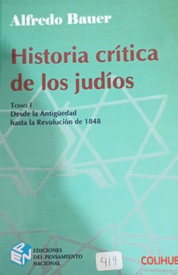 Historia crítica de los judíos