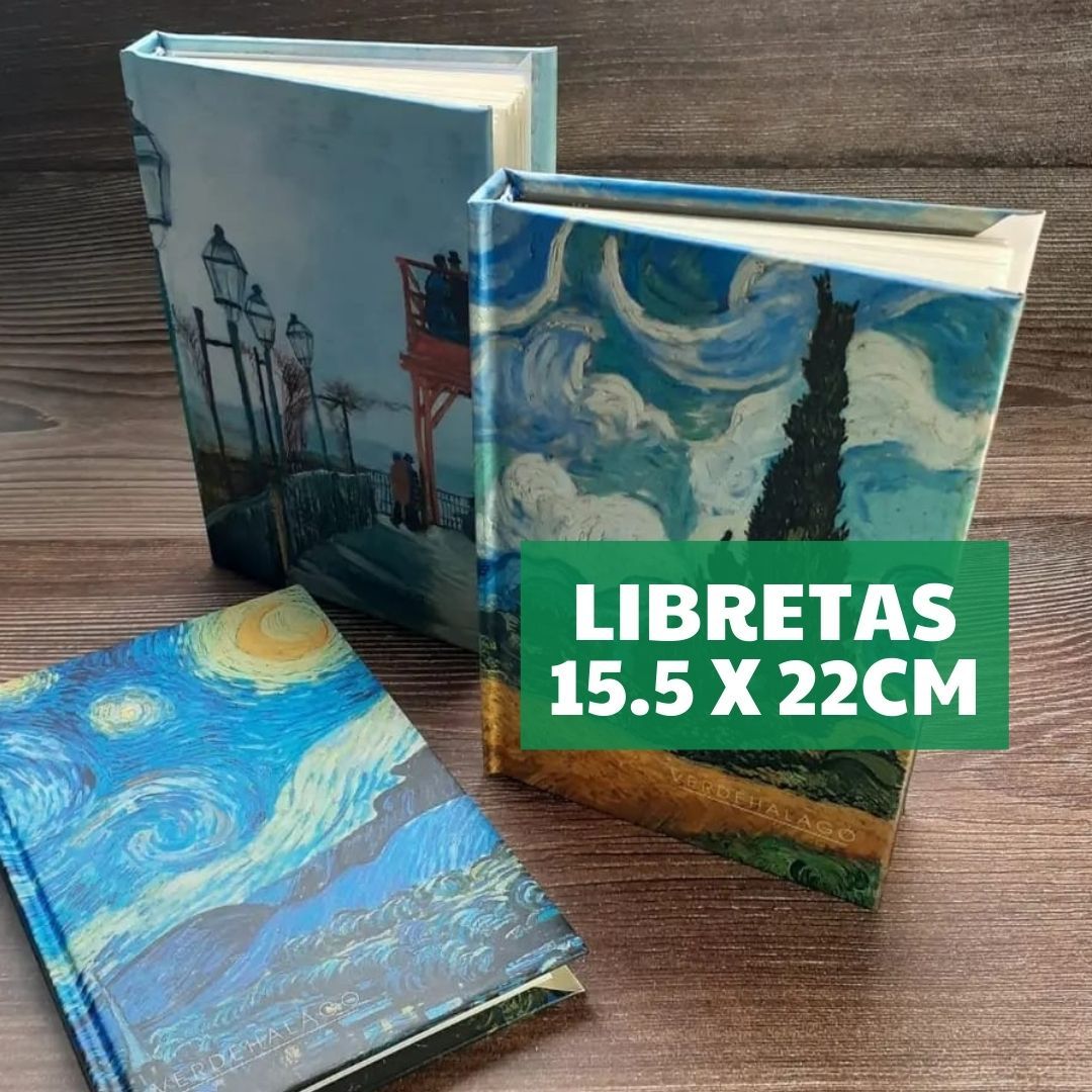 Libretas 15 x 22.5 cm