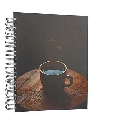 {22 x 29 cm} Cuaderno Café