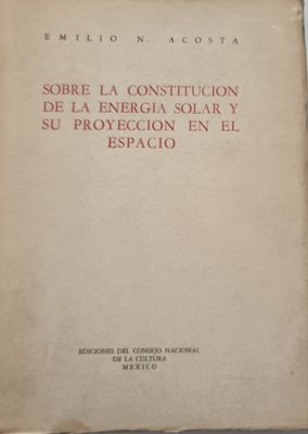 Sobre la constitución de la energía solar...