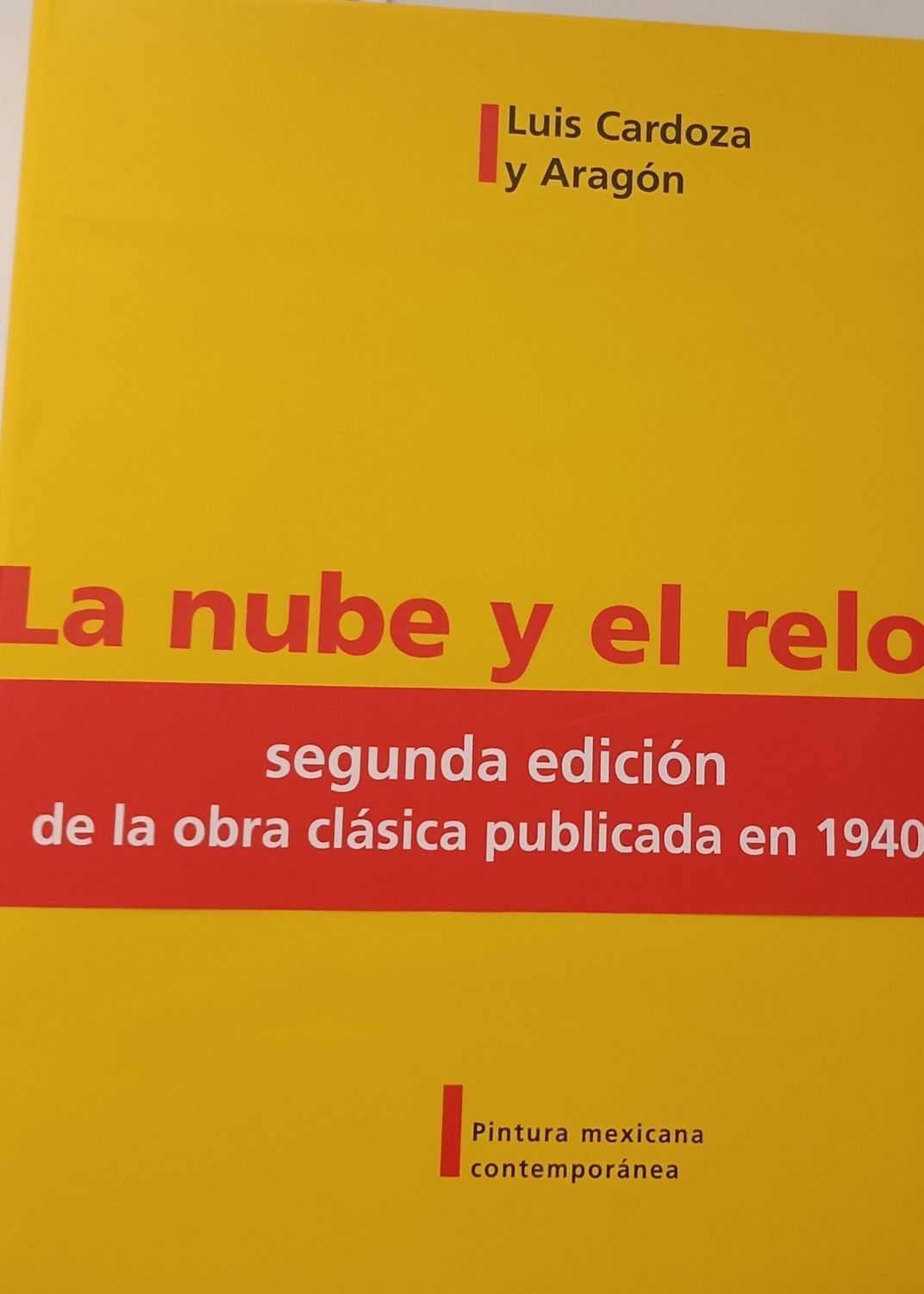 Luis Cardoza y Aragón, Pintura mexicana contemporánea