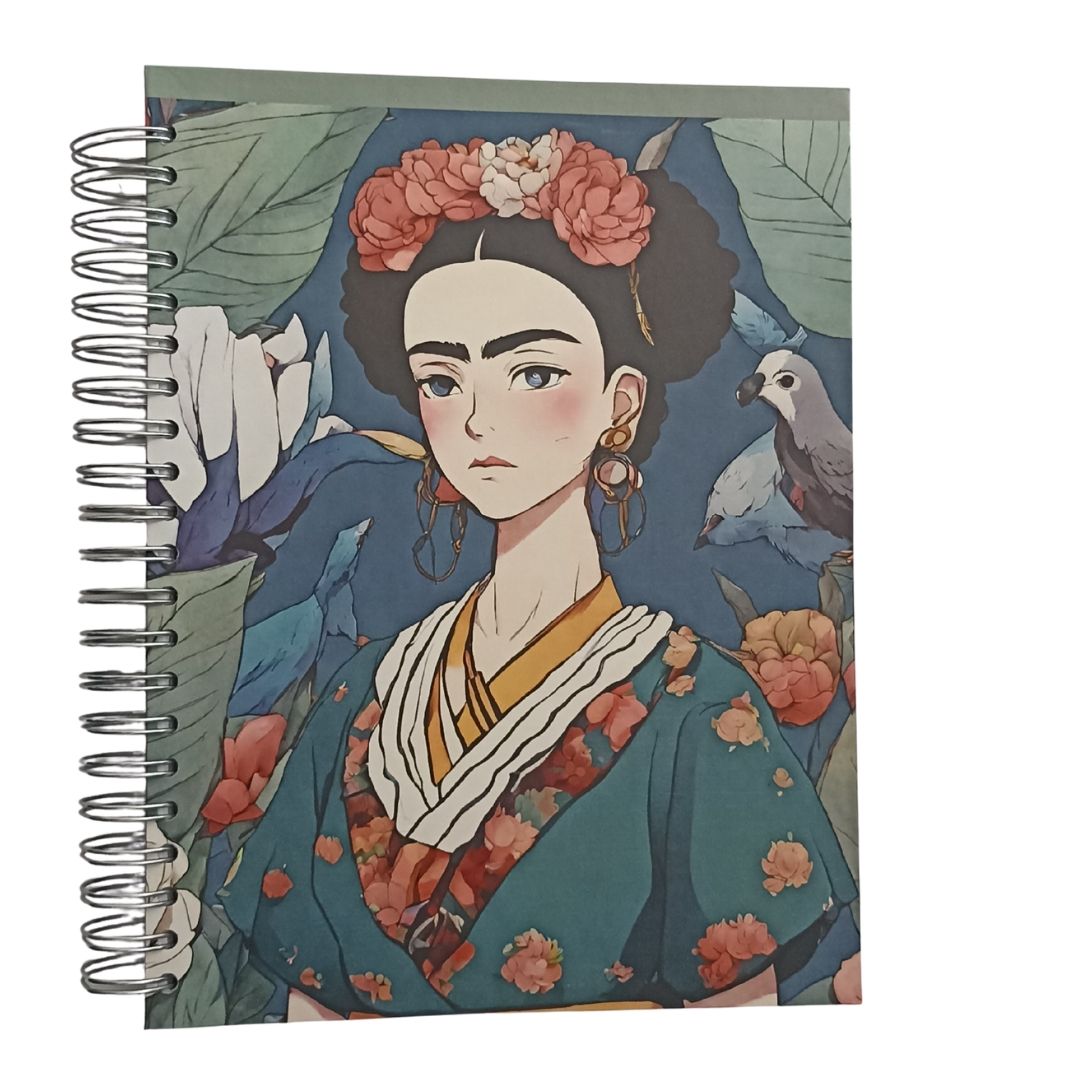 {22 x 29 cm} Cuaderno Frida anime