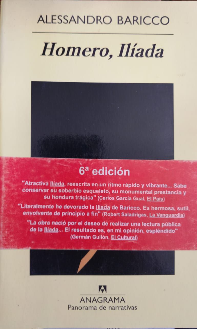 Baricco, Homero, Ilíada