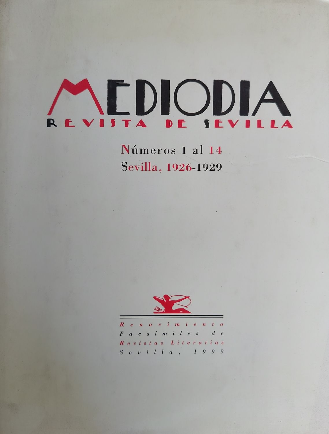 Mediodía, revista. Números 1 al 14 Facsímil