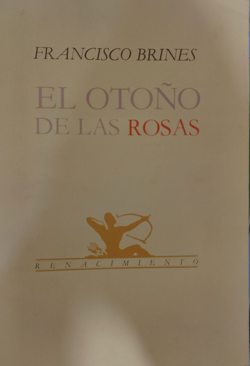 El otoño de las rosas