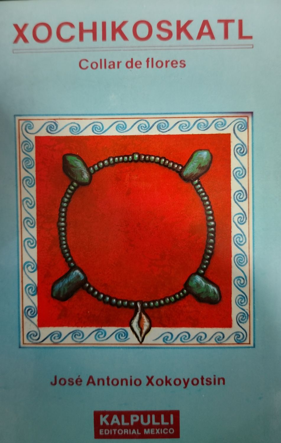 Xochikoskatl Collar de flores bilingue