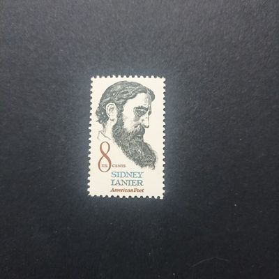 EE.UU. 1972, Sidney Lanier 8¢