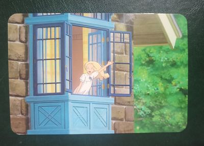 Postal El recuerdo de Marnie – Marnie en la ventana azul, Japón 2014