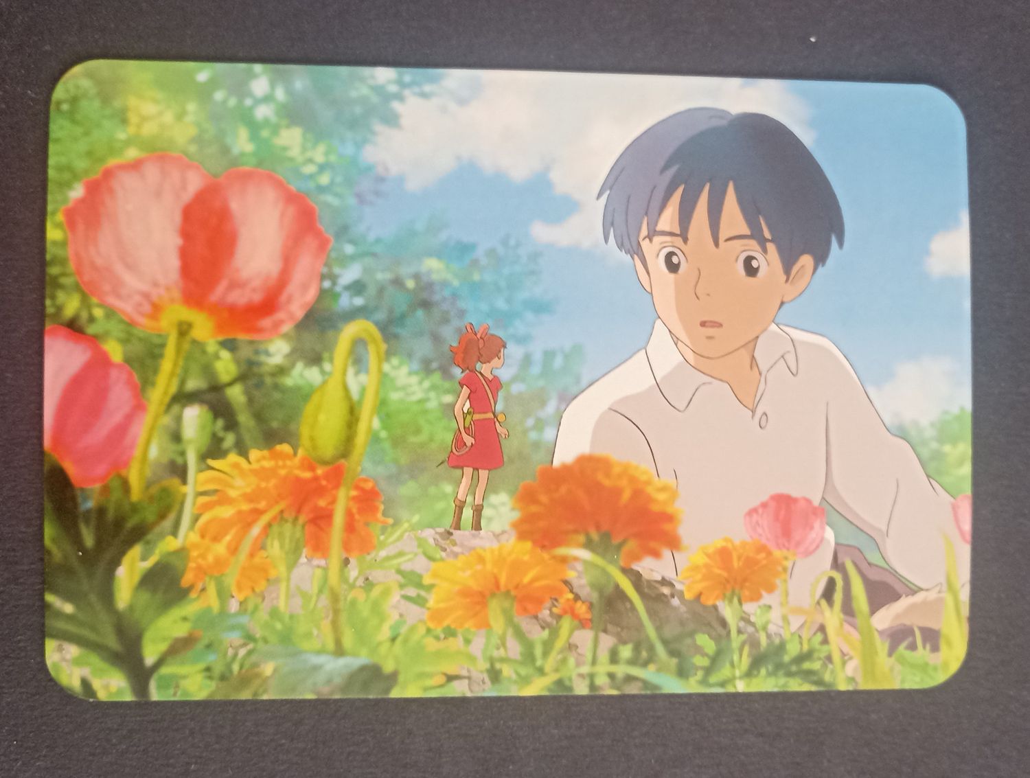 Postal El mundo secreto de Arrietty – Sho encuentra a Arrietty, Japón 2010