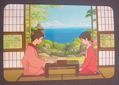 Postal La colina de las amapolas – Umi y su madre en casa, Japón 2011