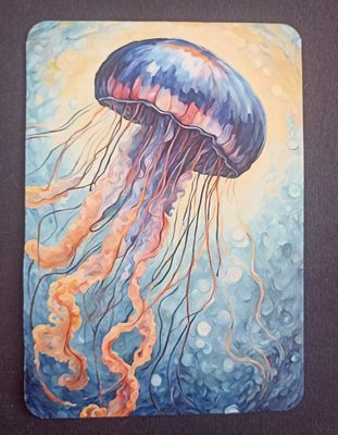 Postal Arte Marino – Medusa, México 2023