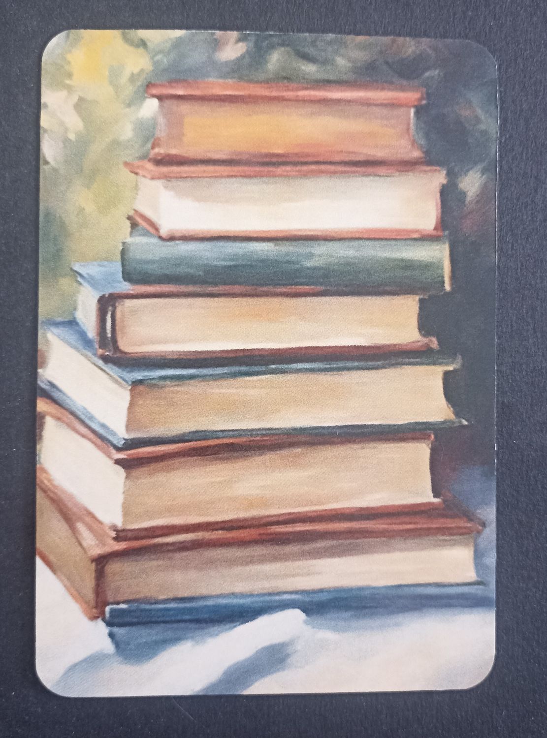 Postal Verdehalago– Torre de libros , México 2023