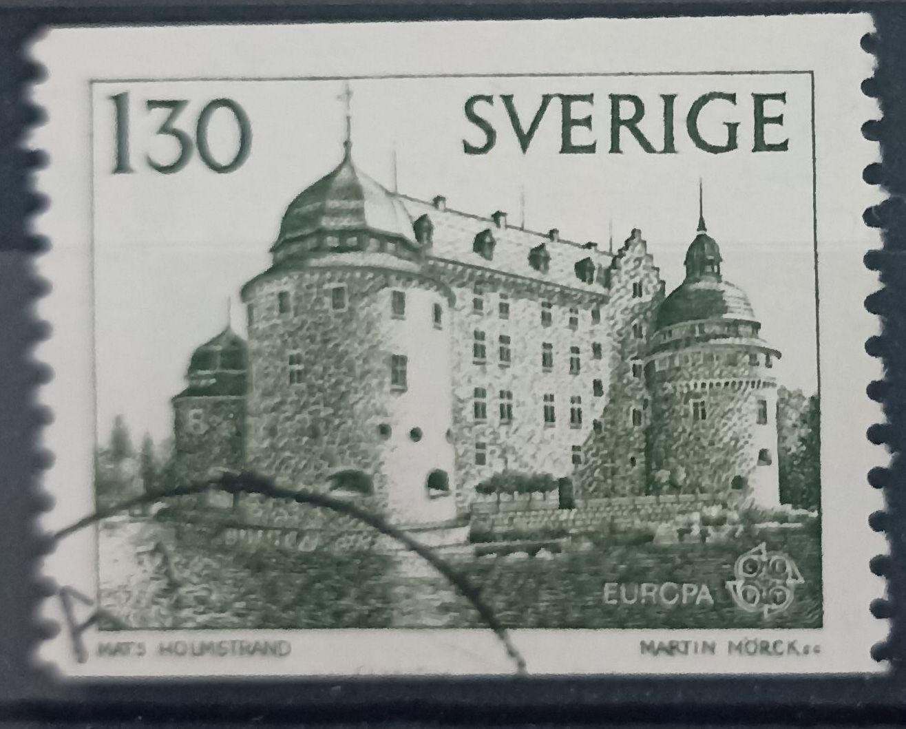 Suecia 1978 – 1,30 Kr EUROPA CEPT – Castillo de Örebro