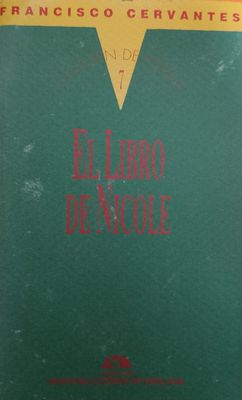 Libro El Libro de Nicole – Francisco Cervantes, UAM 1992
