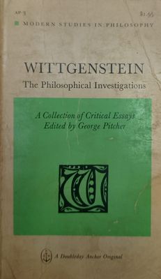 Libro Wittgenstein: The Philosophical Investigations – George Pitcher