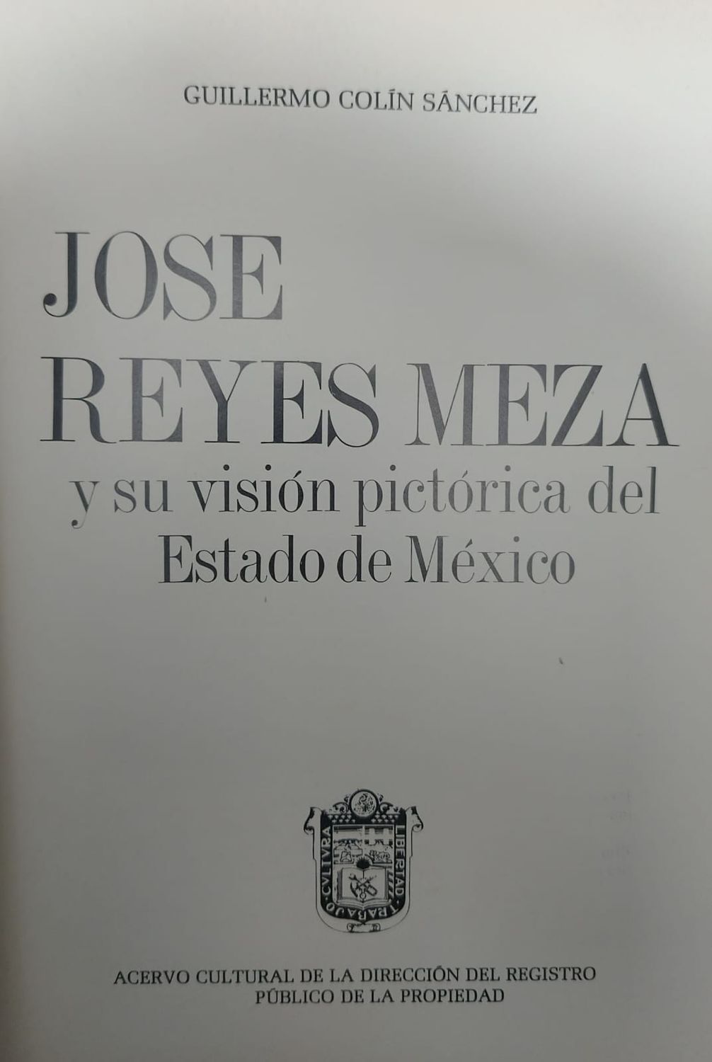 Libro José Reyes Meza y su visión pictórica – Guillermo Colín Sánchez